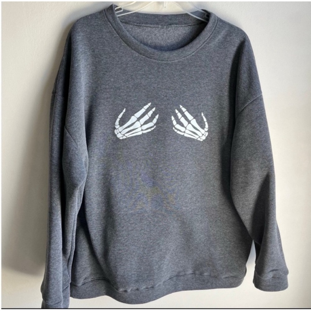 Skeleton Hands Sweatshirt